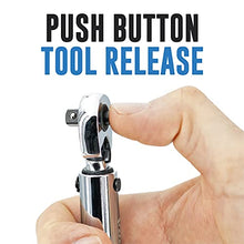 Load image into Gallery viewer, Vibrelli Bike Torque Wrench Set - 1/4 Inch Drive - 2 to 20nm, 0.1 Nm Micro - Essential MTB &amp; Bicycle Torque Wrench Tools. Hex/Allen 2-10, Torx 10-30, 100mm Extension Socket, Storage Case
