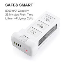 Load image into Gallery viewer, Powerextra Phantom 2 Battery, 11.1V 5200mAh 10C LiPo Intelligent Flight Battery Replacement Compatible Wiht DJI Phantom 2, Phantom 2 Vision and Phantom 2 Vision Plus
