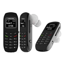 Load image into Gallery viewer, Unlocked Bluetooth Mini Mobile Phones-BM70 GSM Bluetooth Handset Phone Earphone Dialer Support Nano SIM Card 0.66inch(Black)
