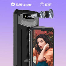 Load image into Gallery viewer, 13000mAh Rugged Phone, Blackview BV9100 4GB+64GB Dual SIM Rugged Cell Phones Unlocked, IP68 Waterproof Smartphone, Android 9.0 Pie 6.3" Screen NFC Face Unlocked AT&amp;T T-Mobile Blackview Cell Phones
