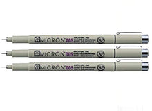 Load image into Gallery viewer, Sakura Pigma Micron 005 - Pigment Fineliners - 0.2mm - Black [Pack of 3]
