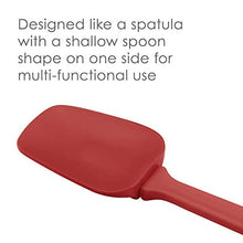 Load image into Gallery viewer, Rachael Ray Tools and Gadgets Solid Spoonulas / Scraping Cooking Utensil Set - 9-1/2-Inch, 10-Inch, and 12-1/2, Blue
