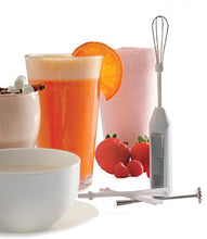 Load image into Gallery viewer, Norpro Cordless Mini Mixer, 5 Piece Set, One Size, White
