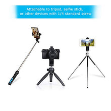 Load image into Gallery viewer, 2PCS Cell Phone Tripod Mount Adapter – Universal Smartphone Tripod Mount Holder with Adjustable Clamp, Rotatable Bracket, Compatible with iPhone, Samsung, All Phones, Selfie Stick, Camcorder, Monopod
