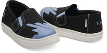 Load image into Gallery viewer, TOMS Kids Boy's Luca (Toddler/Little Kid) Black Canvas/Glow in The Dark 5 Toddler
