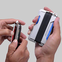 Load image into Gallery viewer, Dango D01 Dapper EDC Wallet - Made in USA - Genuine Leather, Slim, Minimalist, Metal, RFID Blocking
