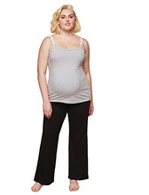Load image into Gallery viewer, Motherhood Maternity Women's Maternity Active Secret Fit Belly Boot Cut Yoga Pant, Black, Small
