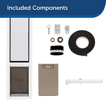 Load image into Gallery viewer, PetSafe Extreme Weather Sliding Glass Pet Door, Easy to Install, Perfect for Rental Homes and Apartments, Insert for Patio Sliding Glass Doors, Large Size
