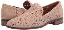 Load image into Gallery viewer, Clarks Women's Trish Calla Loafer, Sand Suede, 8
