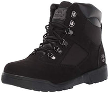 Load image into Gallery viewer, Timberland 6-Inch Leather and Fabric Field Boot (Toddler/Little Kid/Big Kid),Black Nubuck,4 M US Toddler
