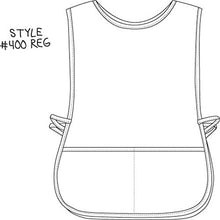 Load image into Gallery viewer, DayStar Apparel 2-Pocket Unisex Cobbler Apron with Side Ties and Deep Pockets - Style 400 (Small, Hunter)
