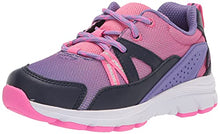 Load image into Gallery viewer, Stride Rite Girls M2P Journey Adaptable Athletic Sneaker, Purple Multi, 12.5 X-Wide Little Kid
