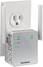 Load image into Gallery viewer, NETGEAR WiFi Range Extender EX3700 - Coverage up to 1000 sq.ft. and 15 devices with AC750 Dual Band Wireless Signal Booster &amp; Repeater (up to 750Mbps speed), and Compact Wall Plug Design
