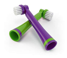 Load image into Gallery viewer, Brusheez Electronic Toothbrush Replacement Brush Heads (Snappy the Croc) _2 Pack
