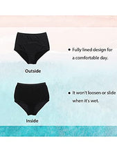Load image into Gallery viewer, Bonneuitbebe Women's Bikini Bottoms Ultra High Waisted Swimsuit Bottoms Tummy Control Bathing Suit Shorts Swim Briefs
