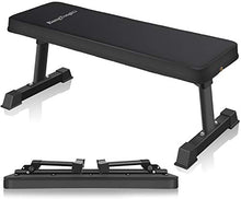 Load image into Gallery viewer, BangTong&amp;Li Flat Weight Bench Utility Workout Exercise Training Equipment for Fitness
