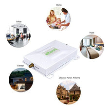 Load image into Gallery viewer, AT&amp;T Cell Phone Signal Booster Amplifier 4G LTE Band12/17 700Mhz US Cellular T-Mobile AT&amp;T Cell Phone Booster ATT Cell Signal Booster Mobile Signal Booster with Antennas Kit for Home Boost Data+Voice
