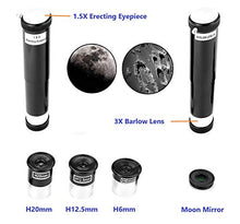 Load image into Gallery viewer, MaxUSee 70mm Refractor Telescope + 8X21 Compact HD Binoculars for Kids and Astronomy Beginners, Travel Scope for Moon Stars Viewing Bird Watching Sightseeing
