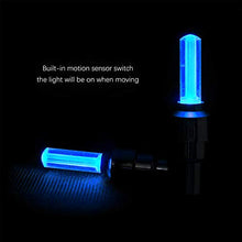Load image into Gallery viewer, Besmon LED Bike Wheel Light, Waterproof Bicycle Wheel Tire Value Cap Light for Front &amp; Rear Wheel(4 Pack)
