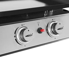 Load image into Gallery viewer, Royal Gourmet PD1301S 24-Inch 3-Burner Portable Table Top Gas Grill Griddle, 25,500 BTUs, 24 inch, Black
