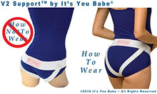 Load image into Gallery viewer, It's You Babe V2 Vulvar Varicosity, Pelvic Floor &amp; Organ Prolapse Support | Reduce Swelling Pre &amp; Postpartum | Maternity Compression Therapy &amp; Hernia Belt | Pregnancy Must Haves, Small
