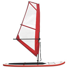Load image into Gallery viewer, INLIFE Inflatable Stand Up Paddleboard with Sail Set Red and White
