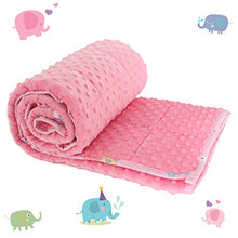 Load image into Gallery viewer, TerriTrophy Kids Weighted Blanket 7lbs,41 x 60inches, Minky &amp; Cotton Weighted Blanket for Kids, Toddlers, Boys, Girls, Children,Best Gifts for Christmas Birthday
