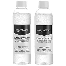 Load image into Gallery viewer, Amazon Basics Glue Slime Activator Solution, 8-oz- Great for Making Slime, 2-Pack
