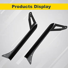 Load image into Gallery viewer, FEELON 5D 52'' inch LED Light Bar + 4'' White/Amber Yellow LED Pods Strobe Fog Light Spot Flood Offroad with Upper Windshield Mounting Brackets and Switch Wiring Harness Fit 1987-1995 Wrangler YJ

