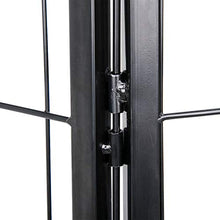 Load image into Gallery viewer, YAHEETECH 40-inch 16 Panel Dog Playpen - Heavy Duty Foldable Metal Pets Playpen Dog Exercise Pen Barrier Kennel with Door Portable Cat Duck Chicken Puppy Fence Outdoor &amp; Indoor Black
