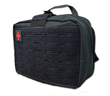 Load image into Gallery viewer, Lightning X Rip-Away Officer's Patrol Tactical Gunshot &amp; Trauma IFAK Kit w/Headrest Mount - Black
