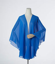Load image into Gallery viewer, Chiffon Shawl Bridal Wedding Wrap Long Evening Scarves Scarf Violet
