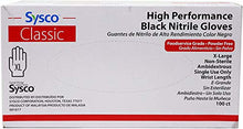 Load image into Gallery viewer, SYSCO HIGH Performance Nitrile Gloves Size XL Powder Free - 100 Gloves per Box
