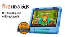 Load image into Gallery viewer, Amazon Fire HD 8 Kids tablet, 8" HD display, ages 3-7, includes 2-year worry-free guarantee, Kid-Proof Case, 32 GB, (2022 release), Blue
