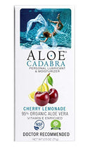 Load image into Gallery viewer, Aloe Cadabra Flavored Personal Lubricant &amp; Organic Moisturizer for Anal, Sex, Oral, Women, Men &amp; Couple, Cherry Lemonade 2.5 Ounce
