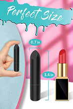 Load image into Gallery viewer, Bullet Vibrator with Angled Tip for Precision Clitoral Stimulation, Discreet Rechargeable Lipstick Vibe with 10 Vibration Modes Waterproof Nipple G-spot Stimulator Sex Toys for Women
