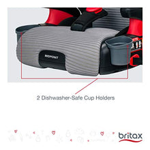 Load image into Gallery viewer, Britax Midpoint Belt-Positioning Booster Seat - 2 Layer Impact Protection - 40 to 120 Pounds - DualComfort Moisture Wicking Fabric, Gray
