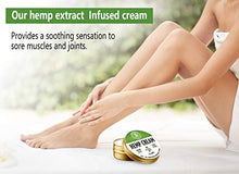 Load image into Gallery viewer, Instant Relief Hemp Cream - jojoba, MSM &amp; Arnica - Relieves Inflammation, Muscle, Joint, Back, Knee, Nerves &amp; Arthritis - Made in USA
