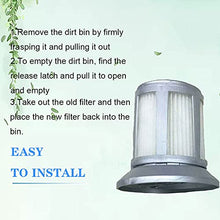 Load image into Gallery viewer, 2 Pcs Filters Compatible For BISSELL 2156A, 1665, 16652, 1665W Zing Canister Vacuum Cleaner, Replace 1613056
