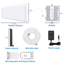Load image into Gallery viewer, Amazboost Cell Phone Booster for Home -Up to 2,500 sq ft,Cell Phone Signal Booster Kit,All U.S. Carriers -Verizon,AT&amp;T, T-Mobile, Sprint &amp; More-4G 3G 2G LTE FCC Approved
