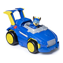 Load image into Gallery viewer, Paw Patrol, Mighty Pups Super Paws Chase’s Powered Up Cruiser Transforming Vehicle, Blue
