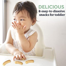 Load image into Gallery viewer, Gerber Snacks for Baby Organic Lil Crunchies, Plant-tastic, White Bean Hummus, 1.59 Ounce (Pack of 6)
