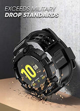 Load image into Gallery viewer, SUPCASE [Unicorn Beetle Pro] Series Case for Galaxy Watch Active 2, Rugged Protective Case with Strap Bands for Galaxy Watch Active 2 [44mm] 2019 Release (Black)
