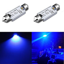 Load image into Gallery viewer, Alla Lighting 211-2 578 CANBUS LED Bulbs, 10000K Blue Super Bright 41mm 42mm Festoon 3030 SMD 212-2 569 6413 Interior Map, Dome, Trunk, Courtesy Lights
