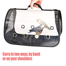 Load image into Gallery viewer, Blue Mars Bird Carrier, Bird Travel Cage Portable&amp;Breathable&amp;Lightweight Pets Birds Travel Cage (Samll)
