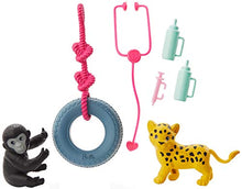 Load image into Gallery viewer, Barbie Ken Wildlife Vet Playset with Doll, Vet Care Station and Accessories
