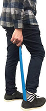 Load image into Gallery viewer, NOVA Medical Products NOVA Extra Long 24” Shoe Horn, Flexible Plastic, Blue Color
