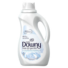 Load image into Gallery viewer, Ultra Downy Fabric Protect Free &amp; Gentle Liquid Fabric Conditioner 51 FL oz.
