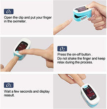 Load image into Gallery viewer, CONTEC LED CMS50M Pulse Oximeter,SpO2 and PR Value Waveform Blood Oxygen, Neck/Wrist Cord
