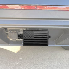 Load image into Gallery viewer, Heavy American Flag Metal Trailer Hitch Cover for 2 inch Receivers（with 5/8-Inch Pin Diameter Trailer Hitch Lock ）
